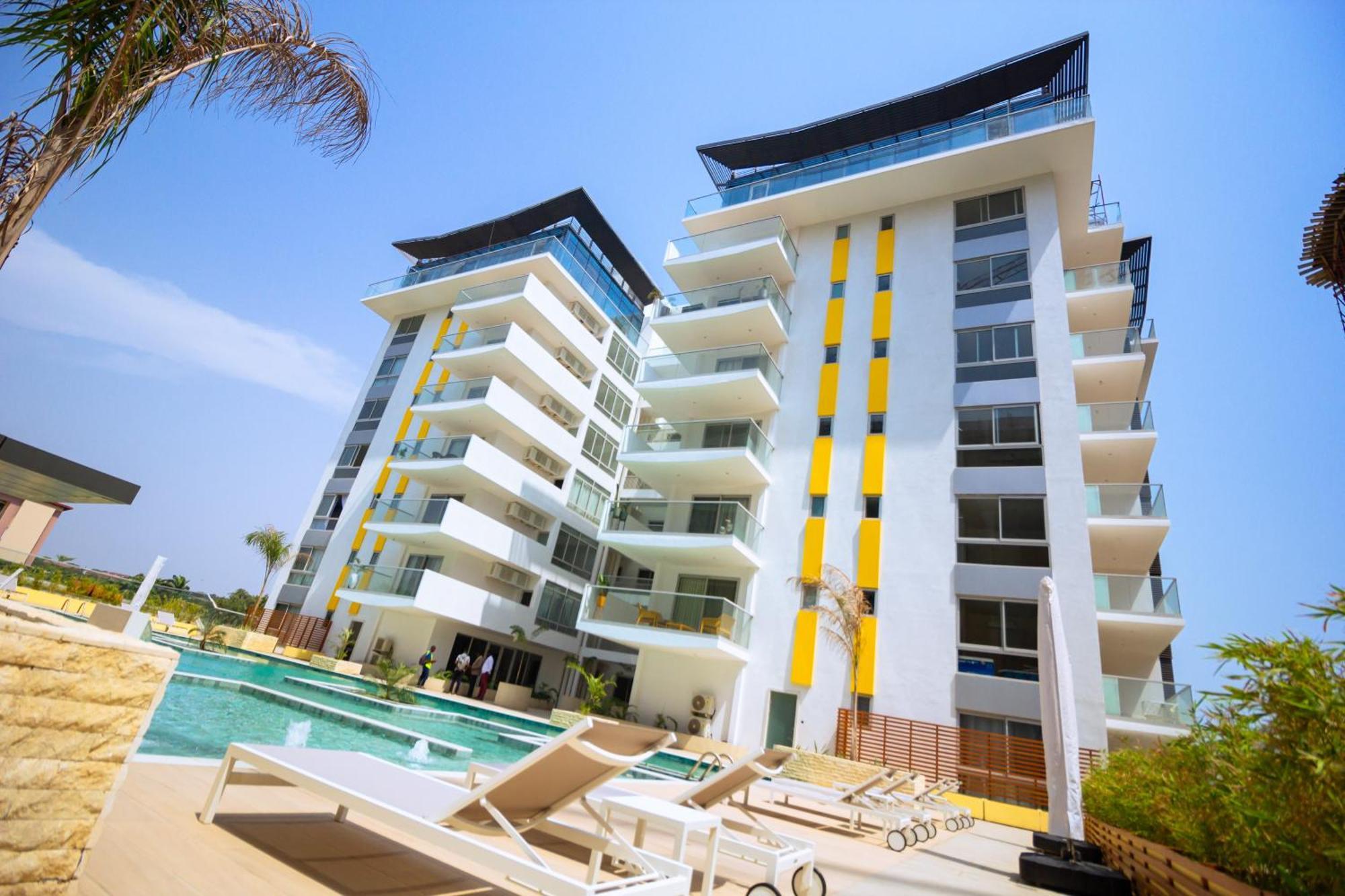 The Pavilion 1Bdr Luxury Apt อักกรา ภายนอก รูปภาพ